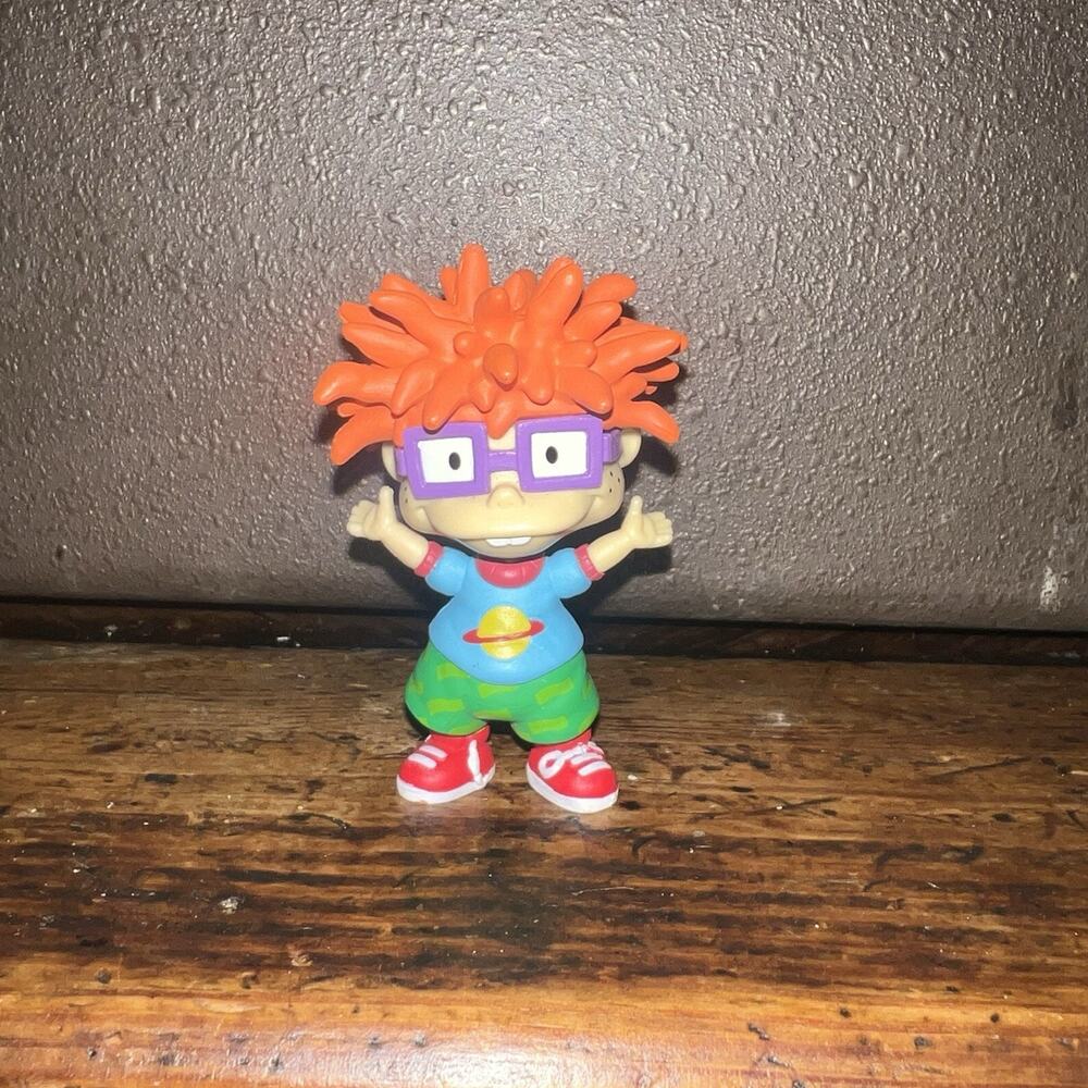 Nickelodeon Rugrats Chuckie Finster Just Play PVC 2017 Figure Viacom Collectible